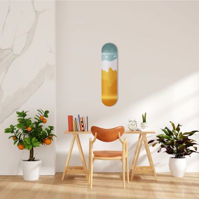 Déco Skate Board, Bière "pinte de glisse" 