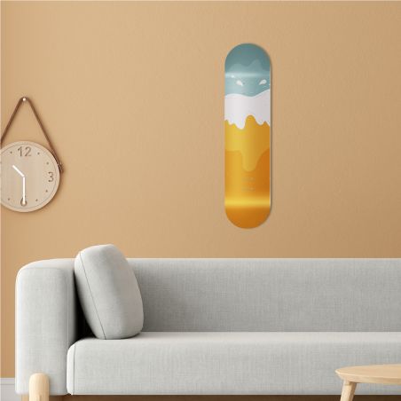 Déco Skate Board, Bière "pinte de glisse" Déco Skate Board, Bière "pinte de glisse"