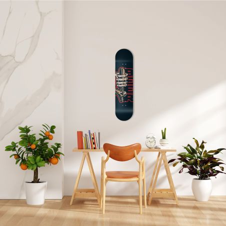 Déco Skate Board, Street Art, Tattoo Art Image
