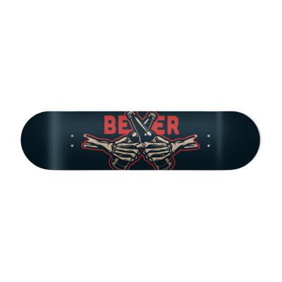 Déco Skate Board, Bière Squelettes