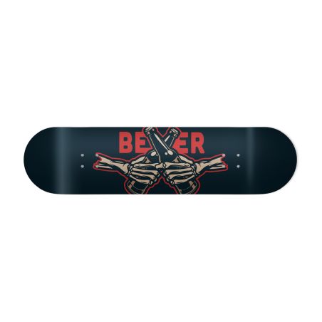 Déco Skate Board, Bière Squelettes