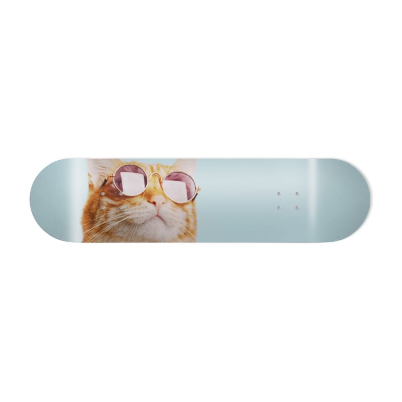 Skate Board original, décoration murale, Cool cat