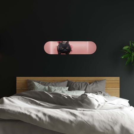 Déco Skate Board, Art, Hey Cat