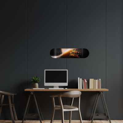 Déco Skate Board, Moto, Harley Davidson shine