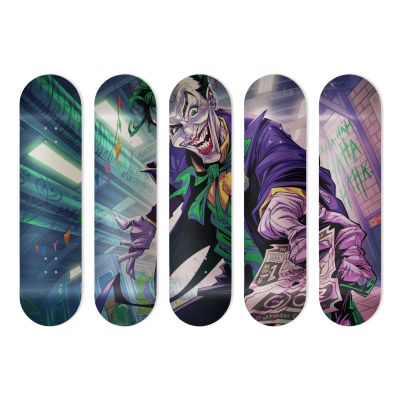 Skate Board décoration murale originale, Joker, Comic