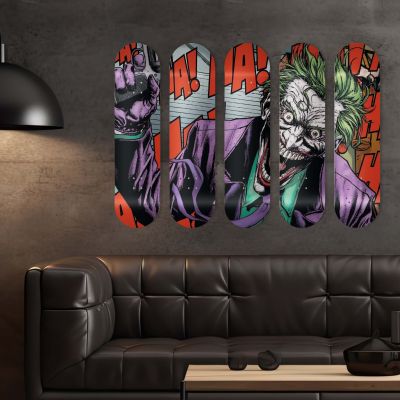 Skate Board original, décoration murale, HaHa Joker
