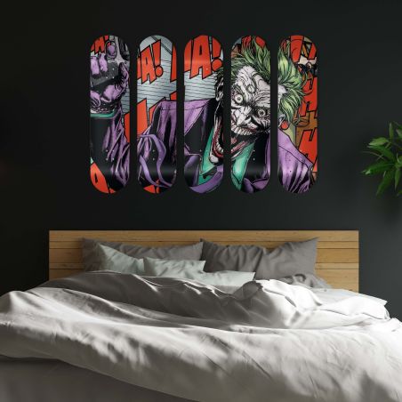 Skate Board original, décoration murale, HaHa Joker