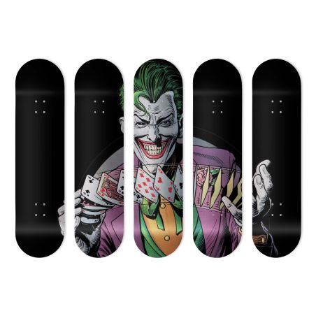 Skate Board mural pour décoration, Joker Poker