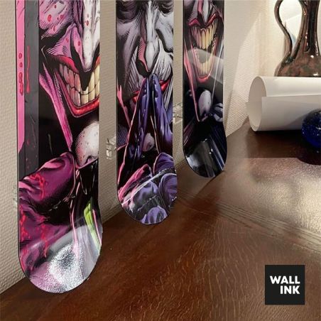 Skate Board original, décoration murale, Moto Vintage Skate Board original, décoration murale, Moto Vintage