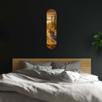 Déco Skate Board, Art, Moto freedom