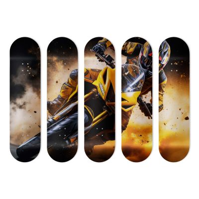 Déco Skate Board, Motard sport