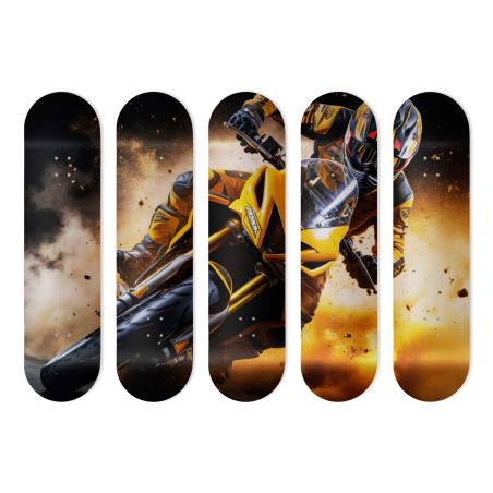 Déco Skate Board, Motard sport