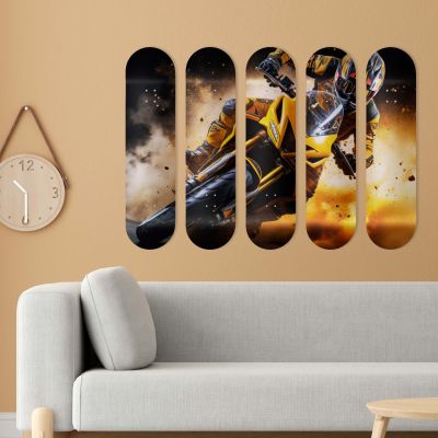 Déco Skate Board, Motard sport