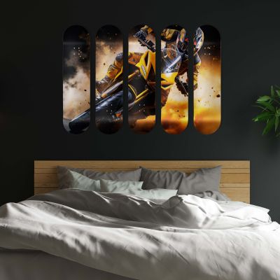 Déco Skate Board, Motard sport