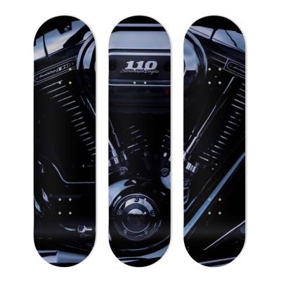 Déco Skate Board, Art, Moto luxe