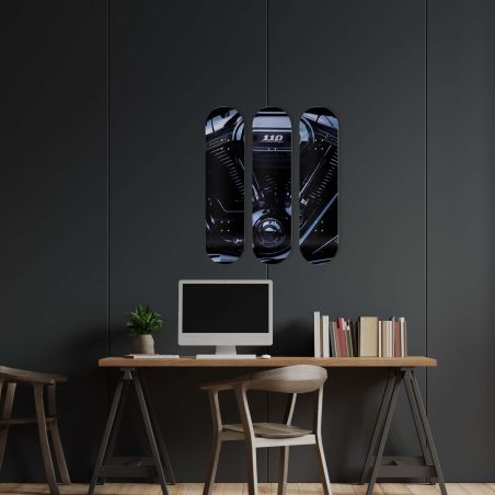 Déco Skate Board, Art, Moto luxe