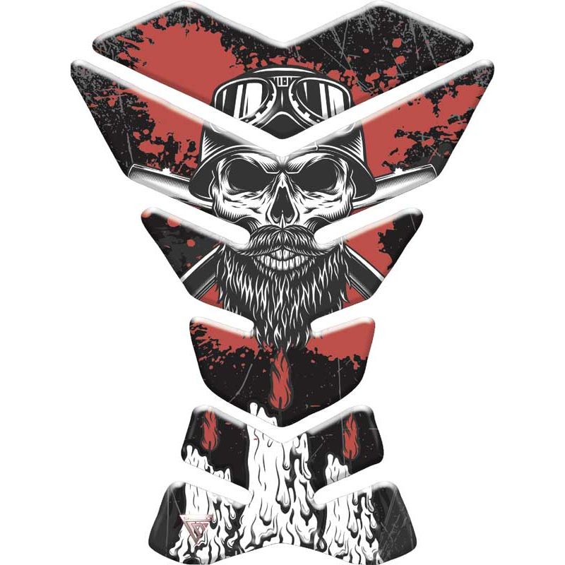 Pad de protection de réservoir Skull Biker