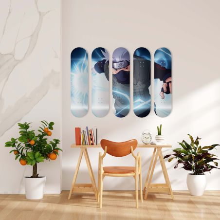 Skate Board pour décoration murale originale, Naruto Skate Board pour décoration murale originale, Naruto