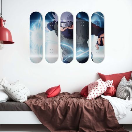 Skate Board pour décoration murale originale, Naruto Skate Board pour décoration murale originale, Naruto