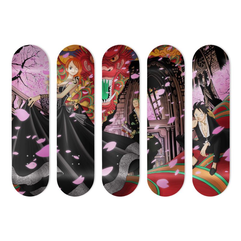 Déco Skate Board, Art, One Piece Déco Skate Board, Art, One Piece