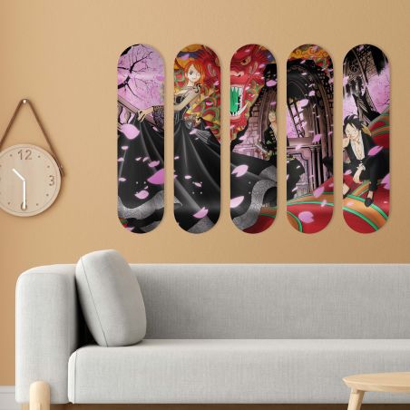Déco Skate Board, Art, One Piece Déco Skate Board, Art, One Piece