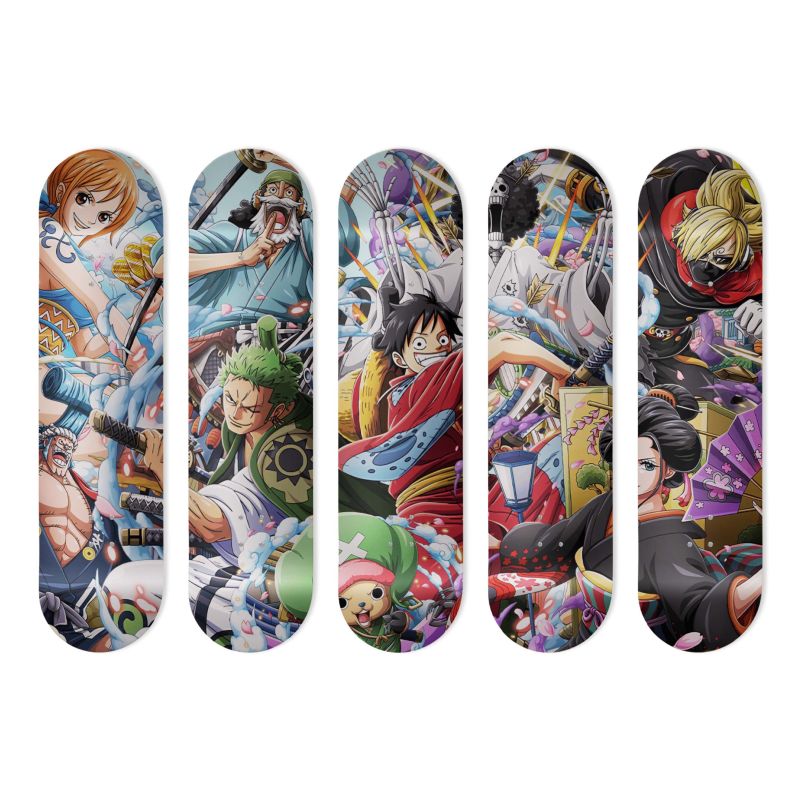 Skate Board déco murale One Piece Team Skate Board déco murale One Piece Team