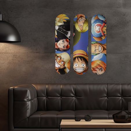 Déco Skate Board, One Piece mission Déco Skate Board, One Piece mission