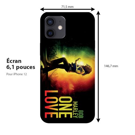 Coque pour téléphone iPhone Bob Marley One Love