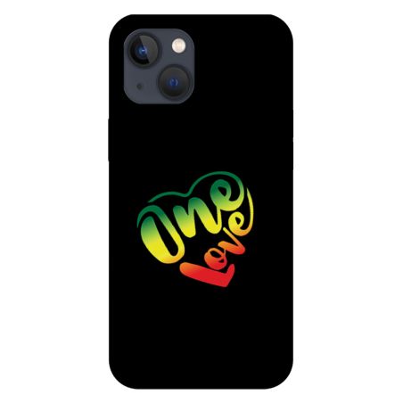 Coque pour Apple iPhone design Bob Marley, One Love