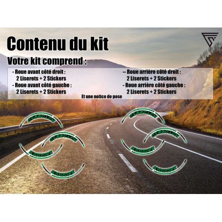 Kit Stickers jantes moto BMW S1000R