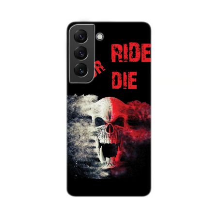 Coque de téléphone, Ride avec Samsung Galaxy, Skull