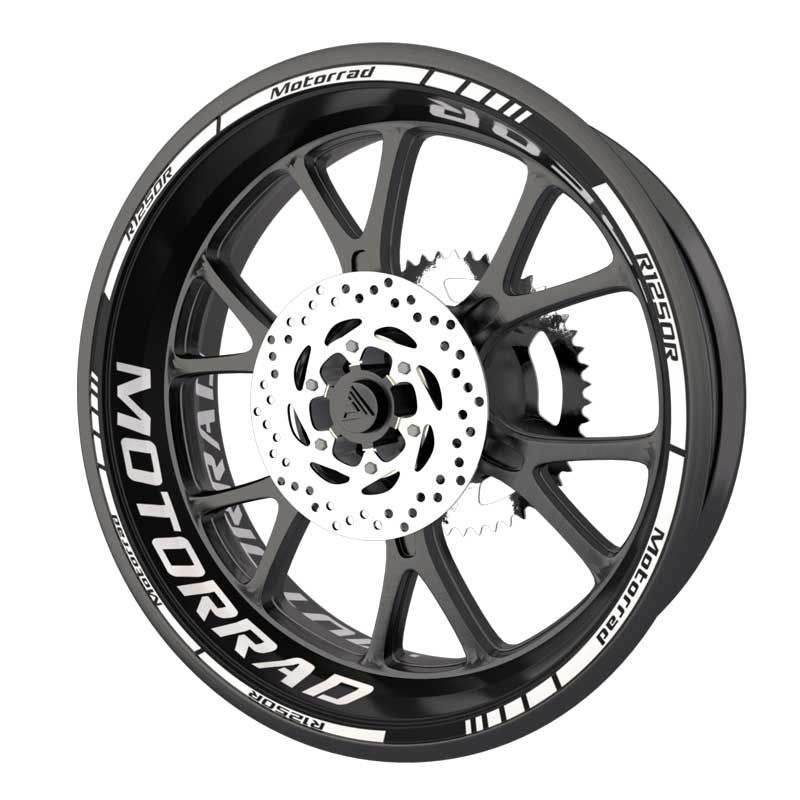 Stickers jante moto BMW R1250R