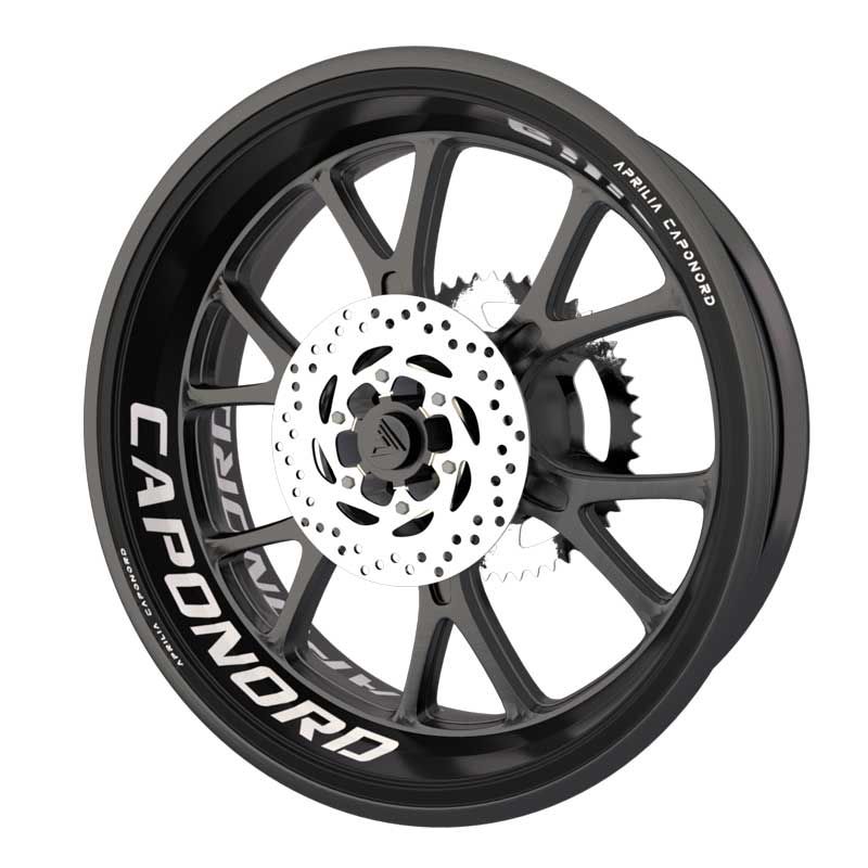 Pack  Stickers jante moto Caponord