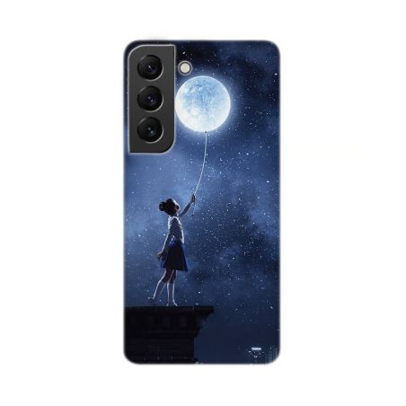 Coque pour téléphone gamme Samsung Galaxy, Lune