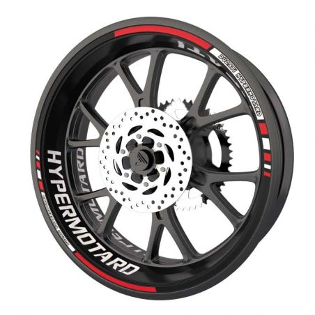 Pack Stickers jante moto Ducati Hypermotard Pack Stickers jante moto Ducati Hypermotard