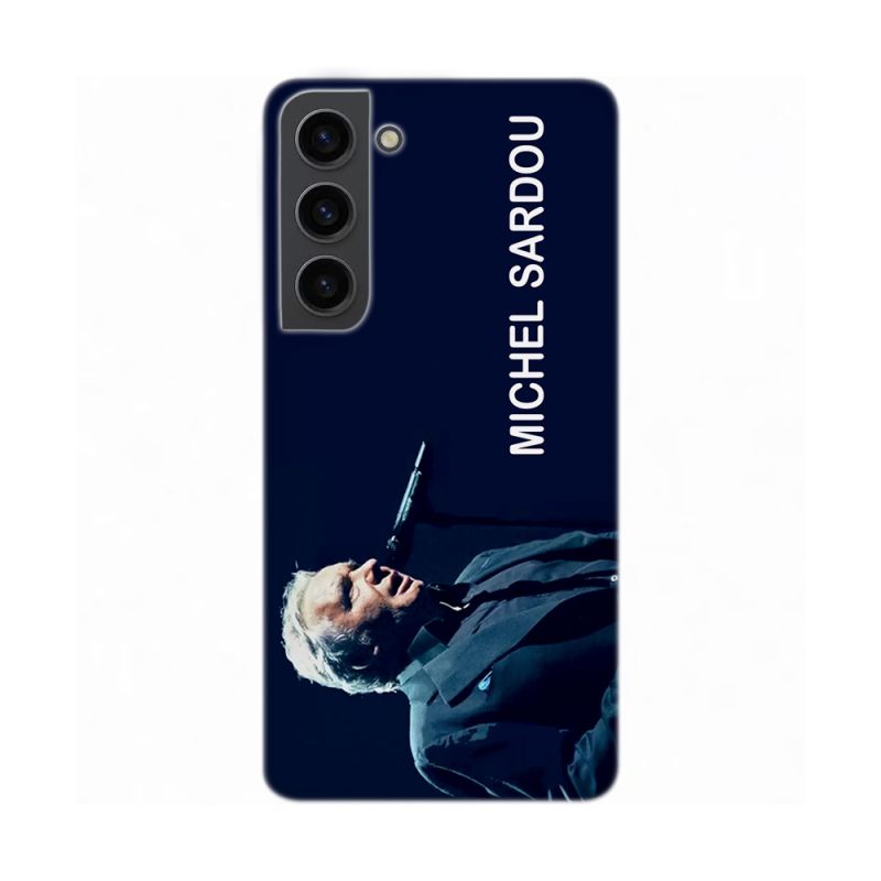 Coque pour téléphone hommage à Michel Sardou pour Samsung Galaxy