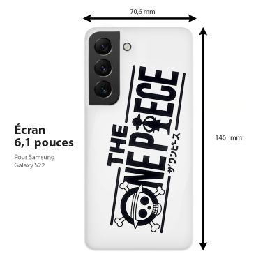 Coque téléphone Samsung Galaxy, One Piece logo