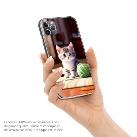Coque pour téléphone Apple iPhone, Petit chaton