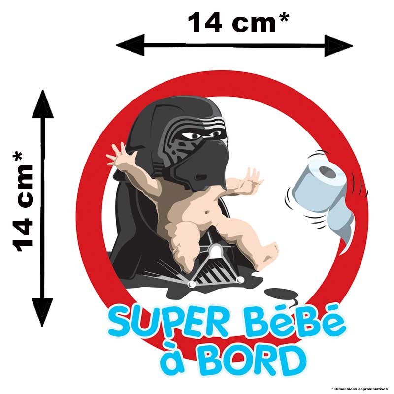 Sticker bébé à bord fille – Stickers Auto Voitures