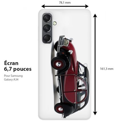 2 CV Charleston, la coque de protection pour Samsung Galaxy