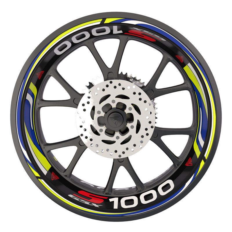 Kit déco jantes Suzuki GSX-S 1000 Kit déco jantes Suzuki GSX-S 1000