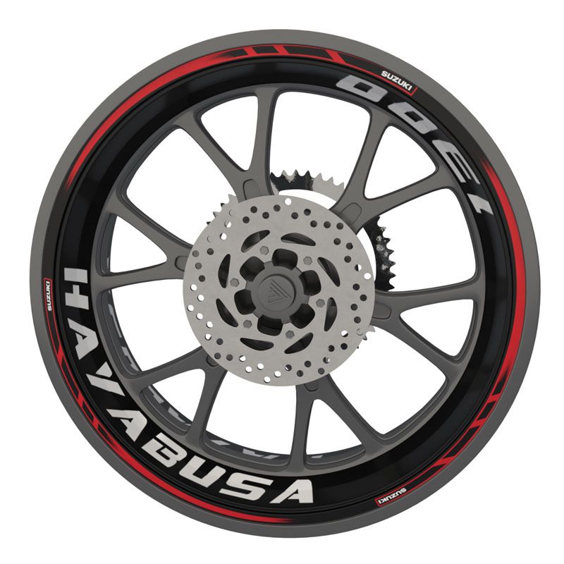 Kit déco jantes moto Hayabusa
