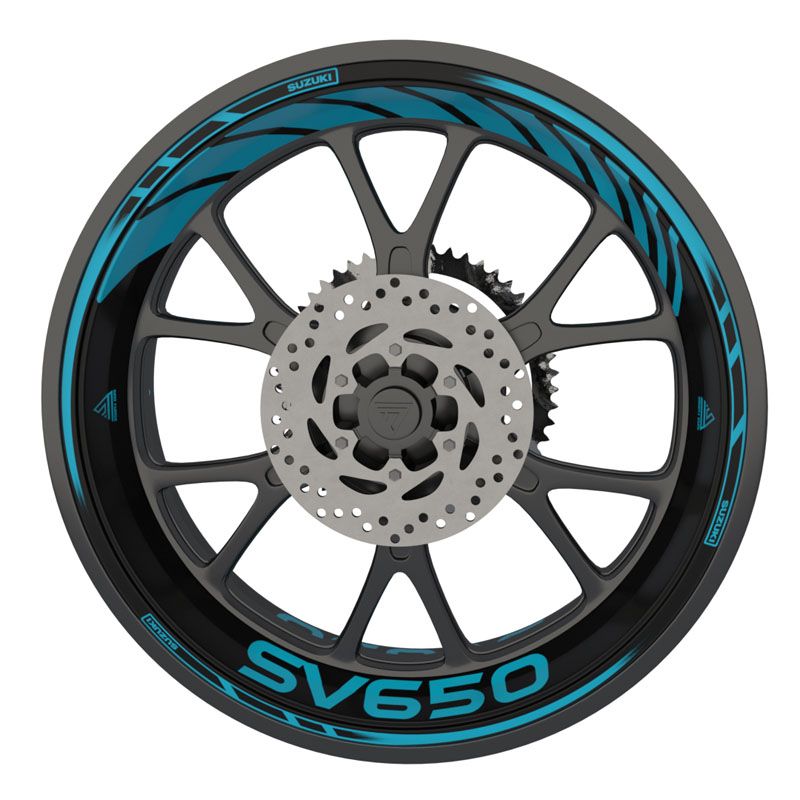 Kit déco Jantes moto SV 650