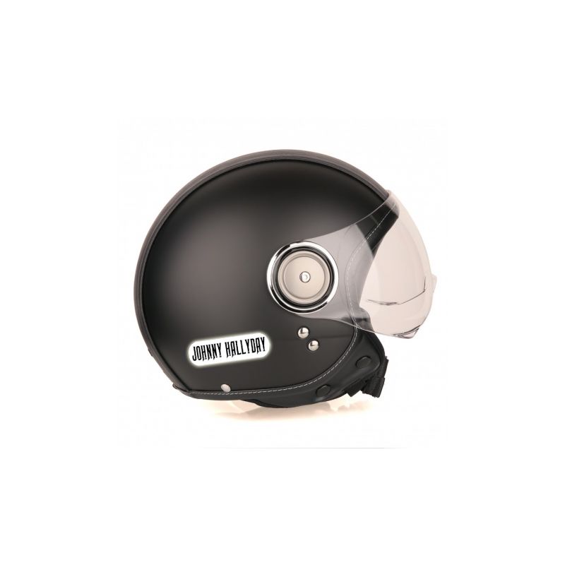 Adesivi Riflettenti Per Casco Da Moto Johnny Hallyday, Dimensioni 7,5x4 Cm, Conformi Alla Normativa, Visibilità Notturna