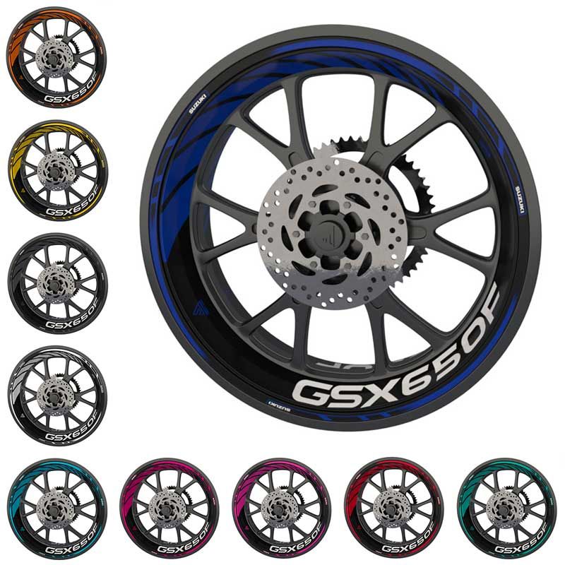 Déco jantes moto GSX-F 650