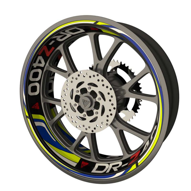 Kit déco jantes moto DR Z400
