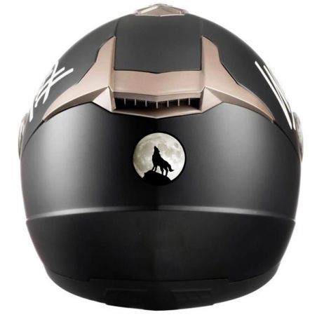 Stickers rétro réfléchissant loup