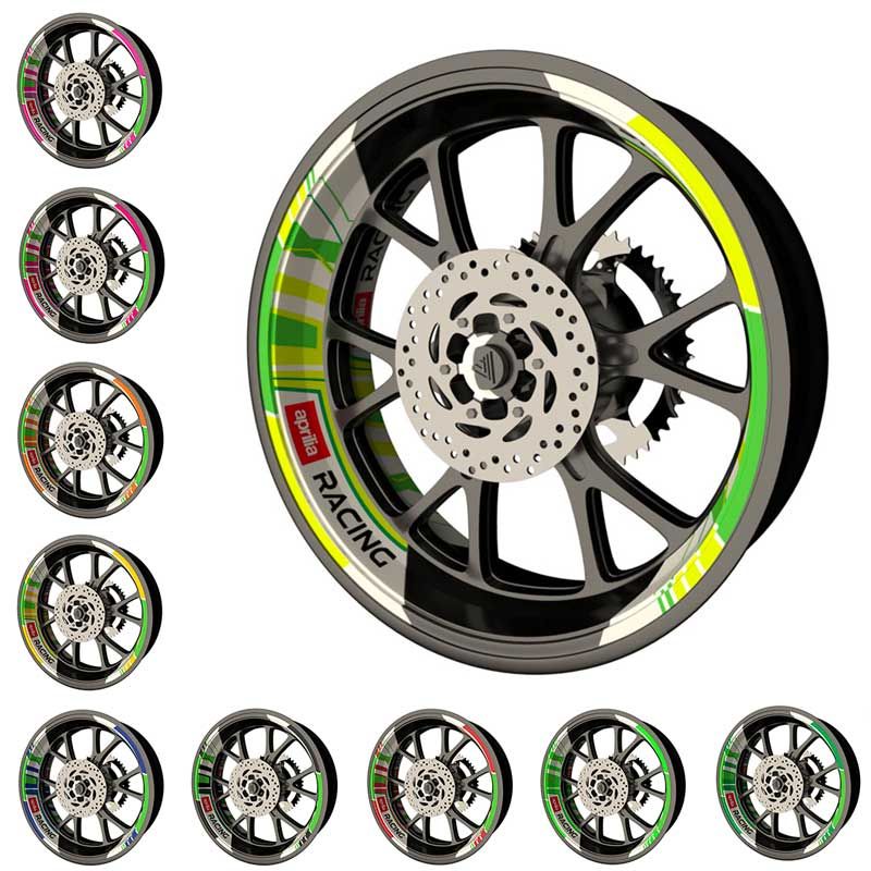 Kit déco jantes moto Aprilia Kit déco jantes moto Aprilia