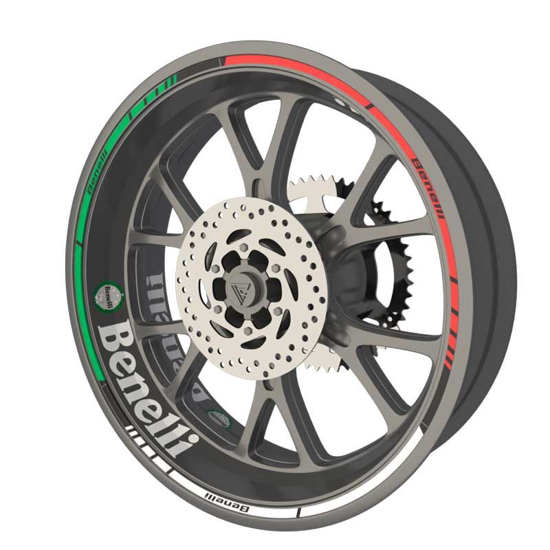 Pack stickers jantes Benelli