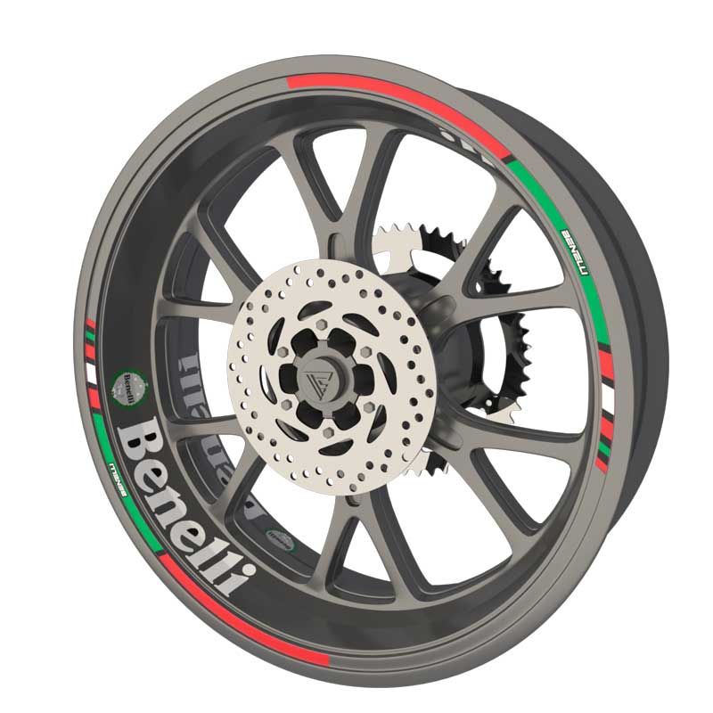 Deco jantes moto Benelli
